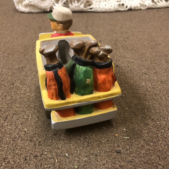 Vintage golfer planter - Picture 5 of 11